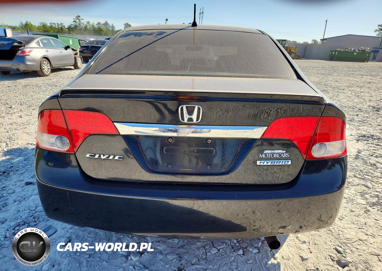 2009 Honda Civic Hybrid VIN:JHMFA36249S003128 - 6