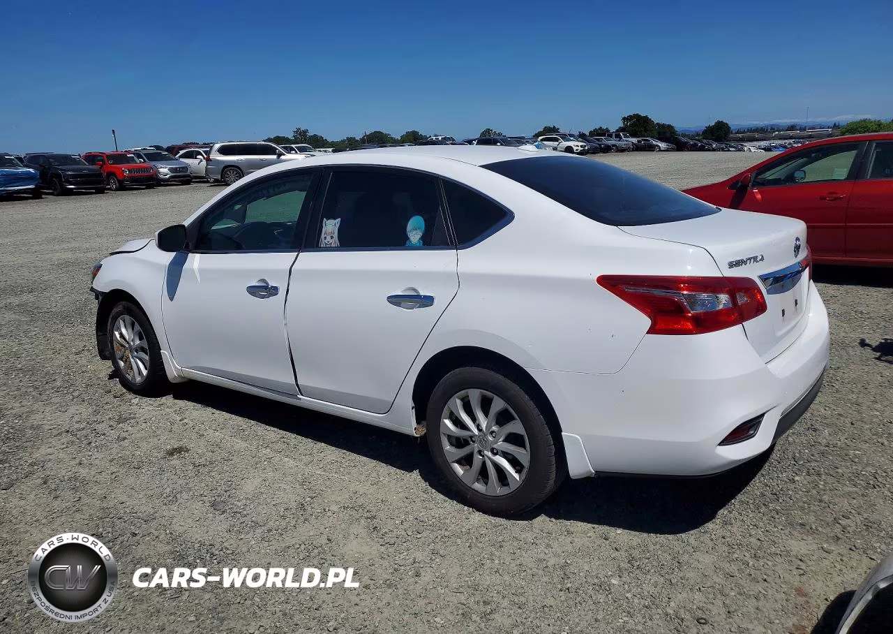 2019 Nissan Sentra Sv VIN:3N1AB7AP6KY361036 - 2