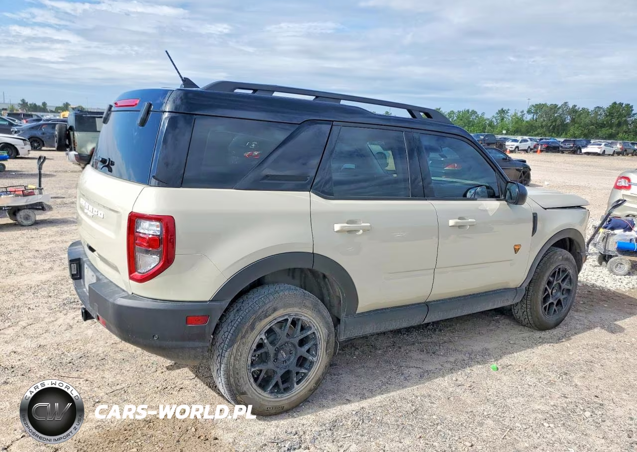 2024 Ford Bronco Sport Badlands VIN:3FMCR9D99RRF05916 - 3
