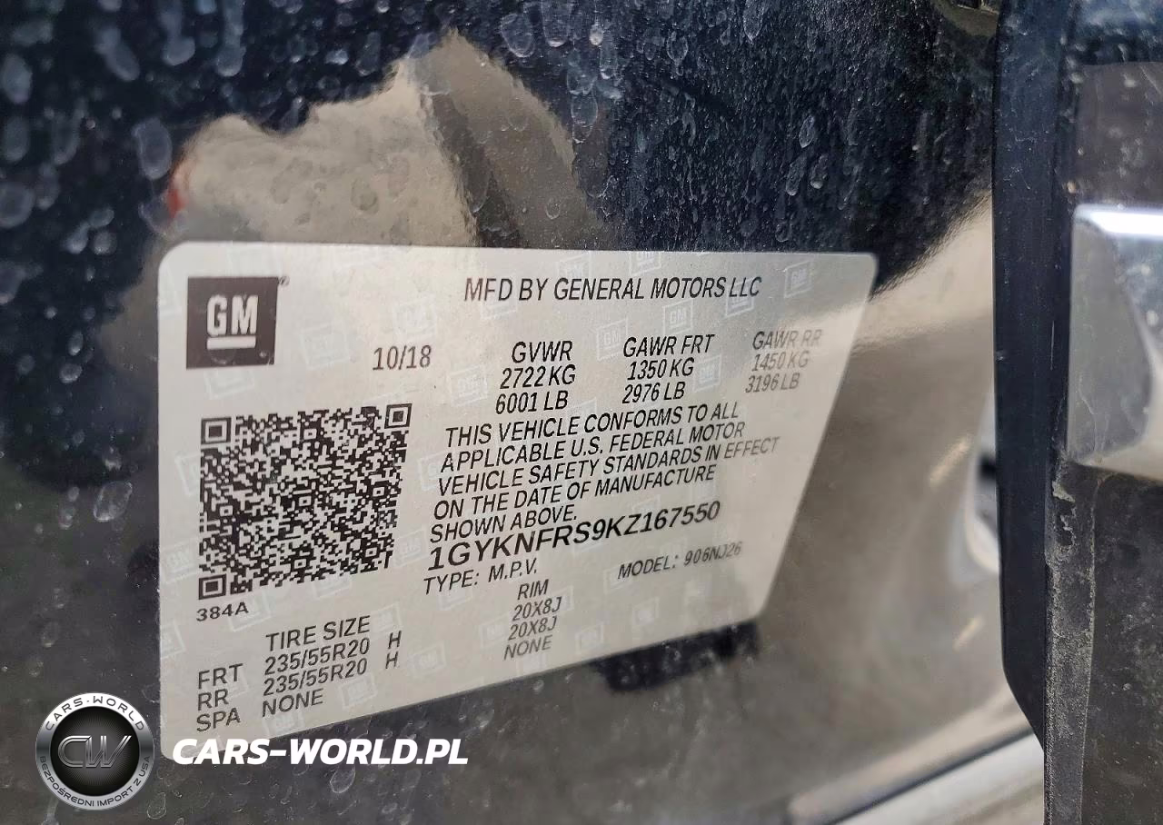 2019 Cadillac Xt5 Premium Luxury VIN:1GYKNFRS9KZ167550 - 13
