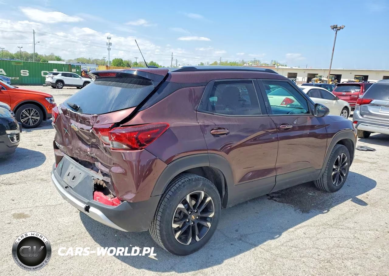 2022 Chevrolet Trailblazer Lt VIN:KL79MRSL2NB017804 - 3