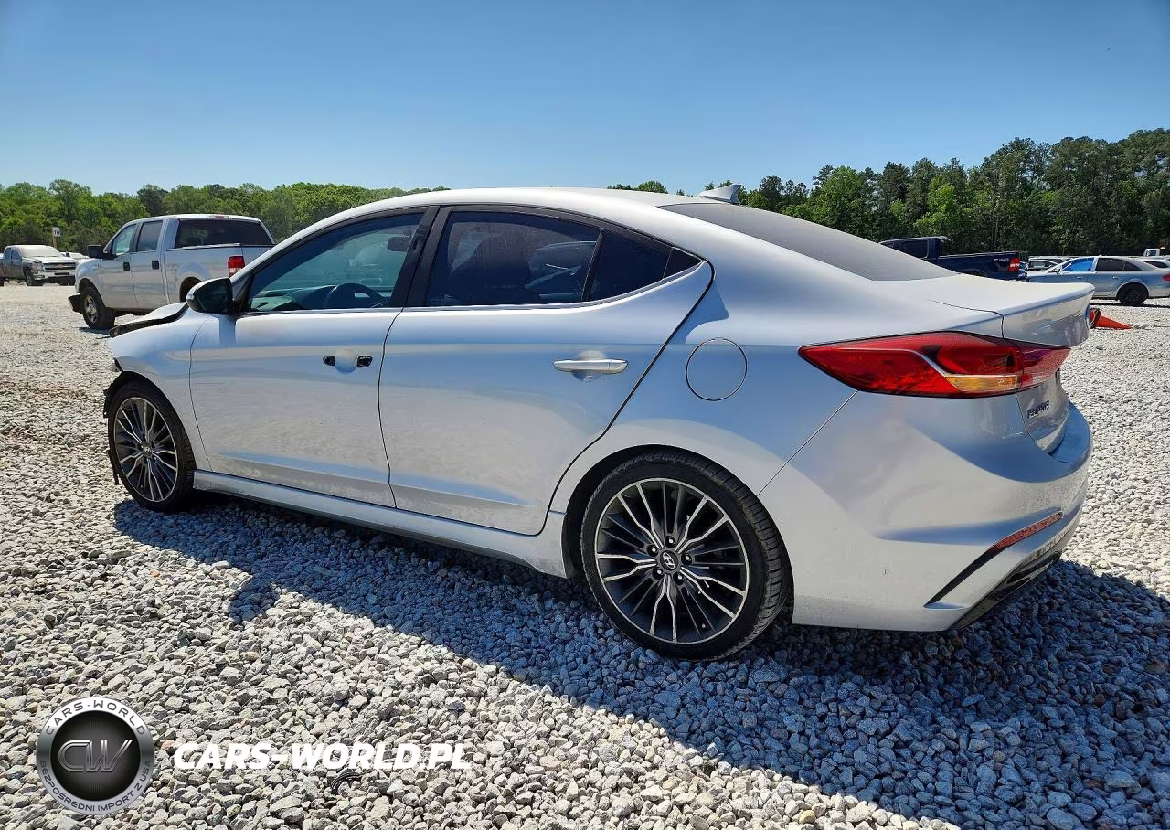 2018 Hyundai Elantra Sport VIN:KMHD04LB3JU719528 - 2