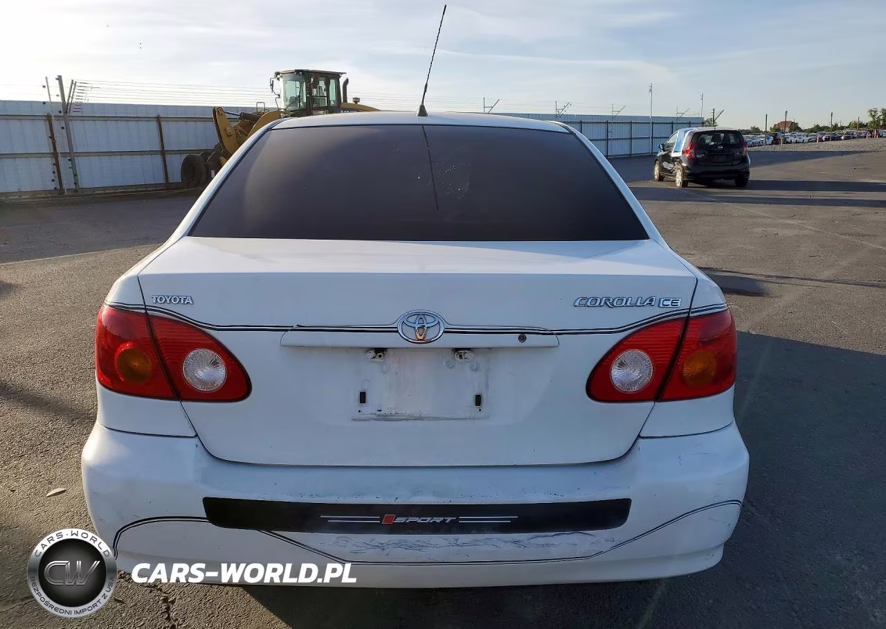 2004 Toyota Corolla Ce VIN:1NXBR32E64Z265072 - 6