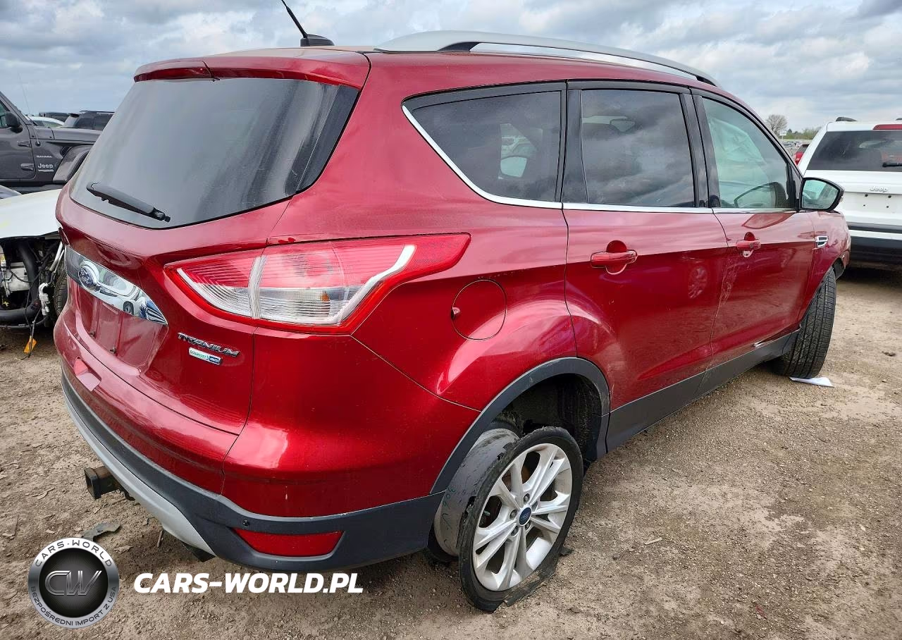 2014 Ford Escape Titanium VIN:1FMCU9J90EUA90605 - 3