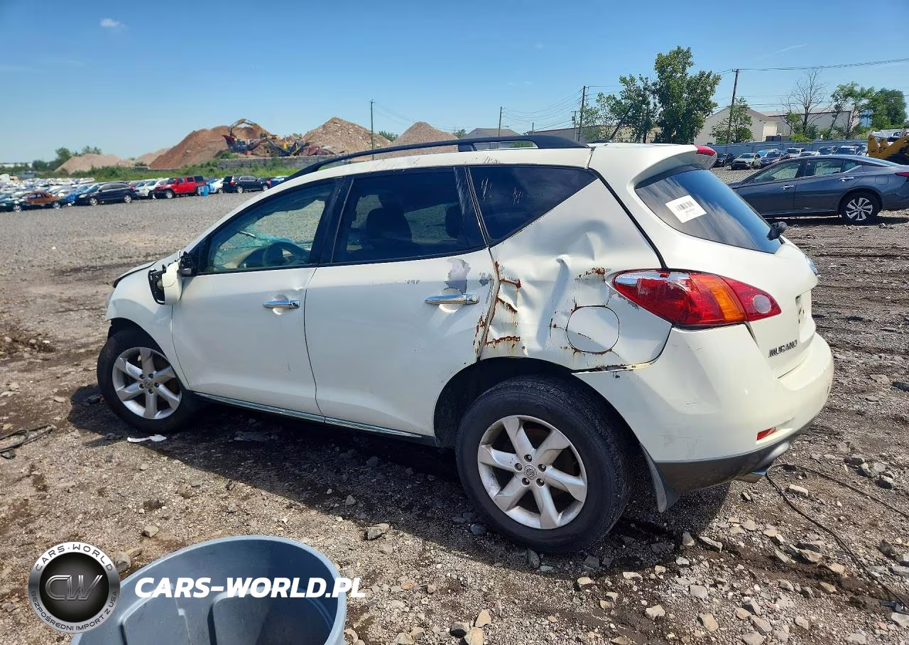 2009 Nissan Murano S VIN:JN8AZ18W89W143477 - 2