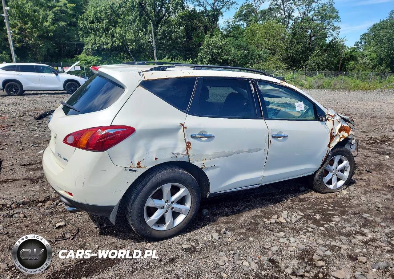 2009 Nissan Murano S VIN:JN8AZ18W89W143477 - 3