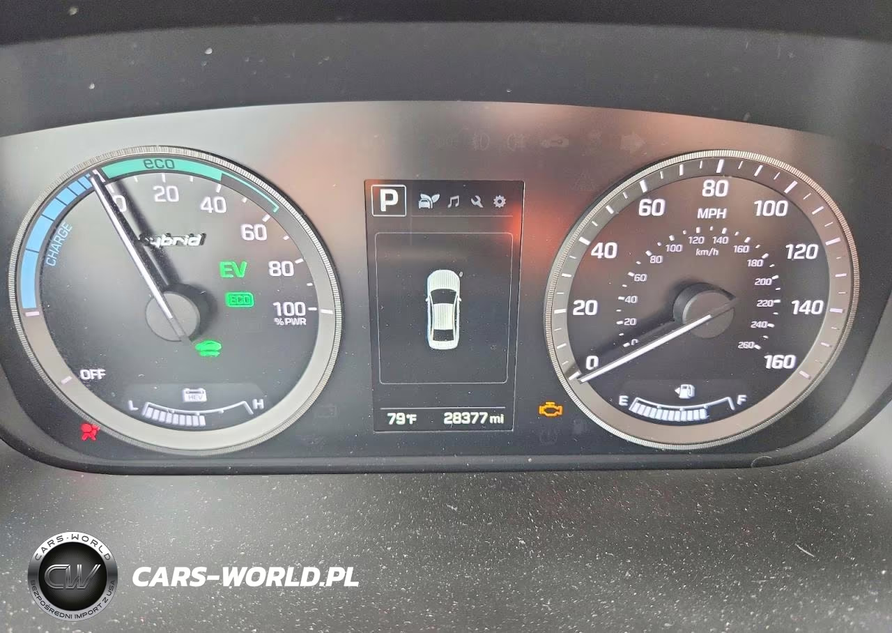 2017 Hyundai Sonata Hybrid Limited VIN:KMHE34L36HA071537 - 9