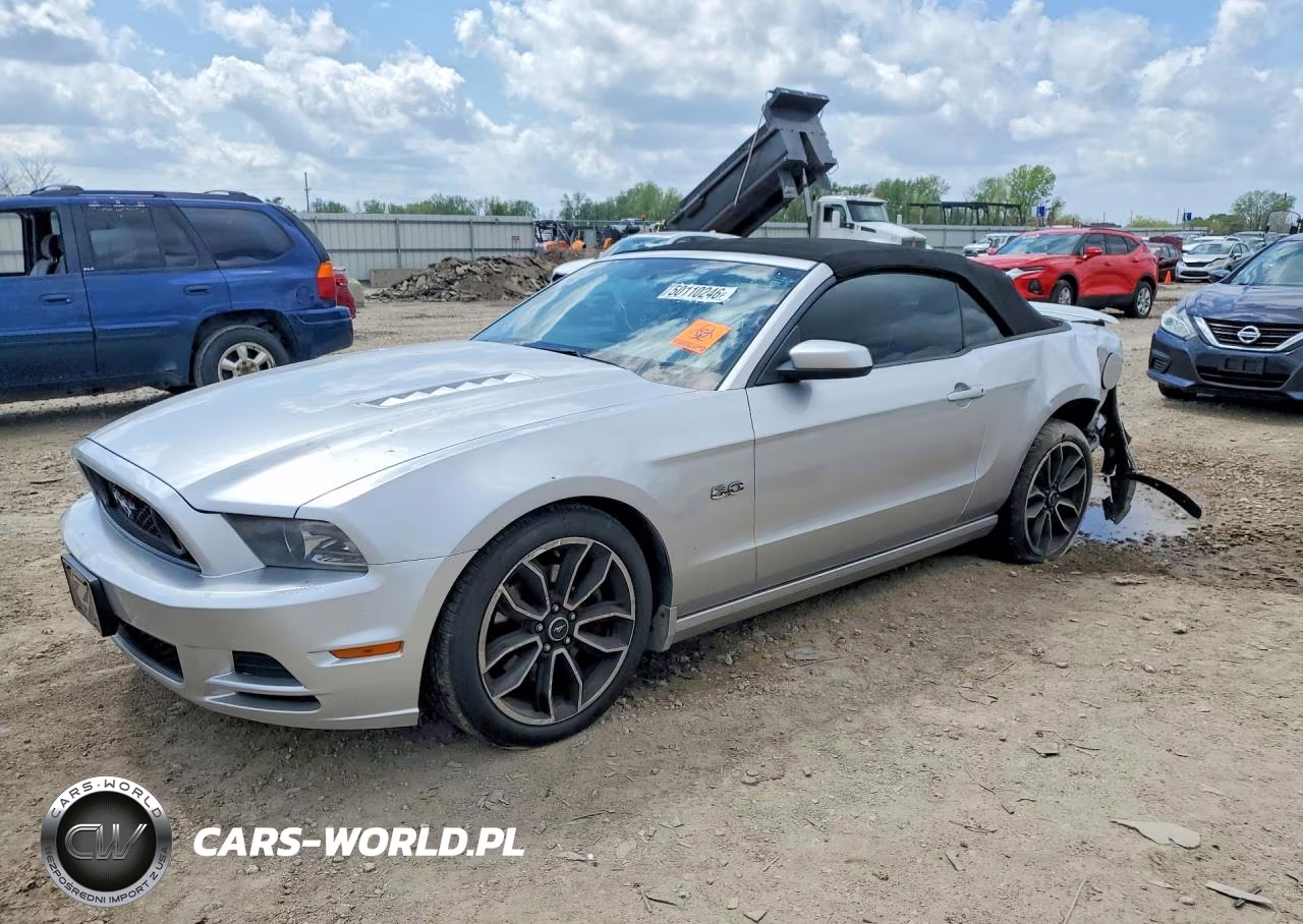 2014 Ford Mustang Gt VIN:1ZVBP8FFXE5249962 - 1