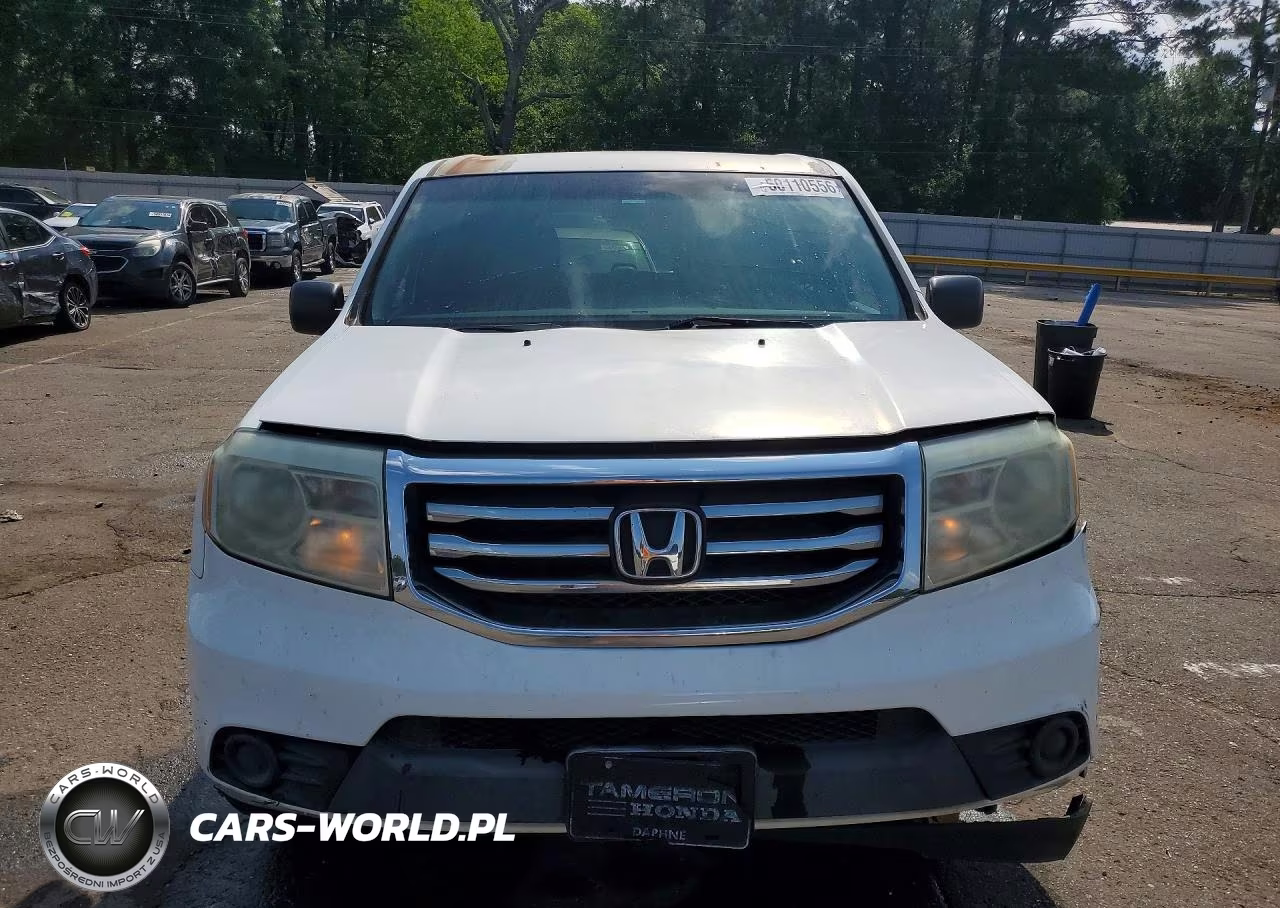 2015 Honda Pilot Lx VIN:5FNYF3H25FB008162 - 5