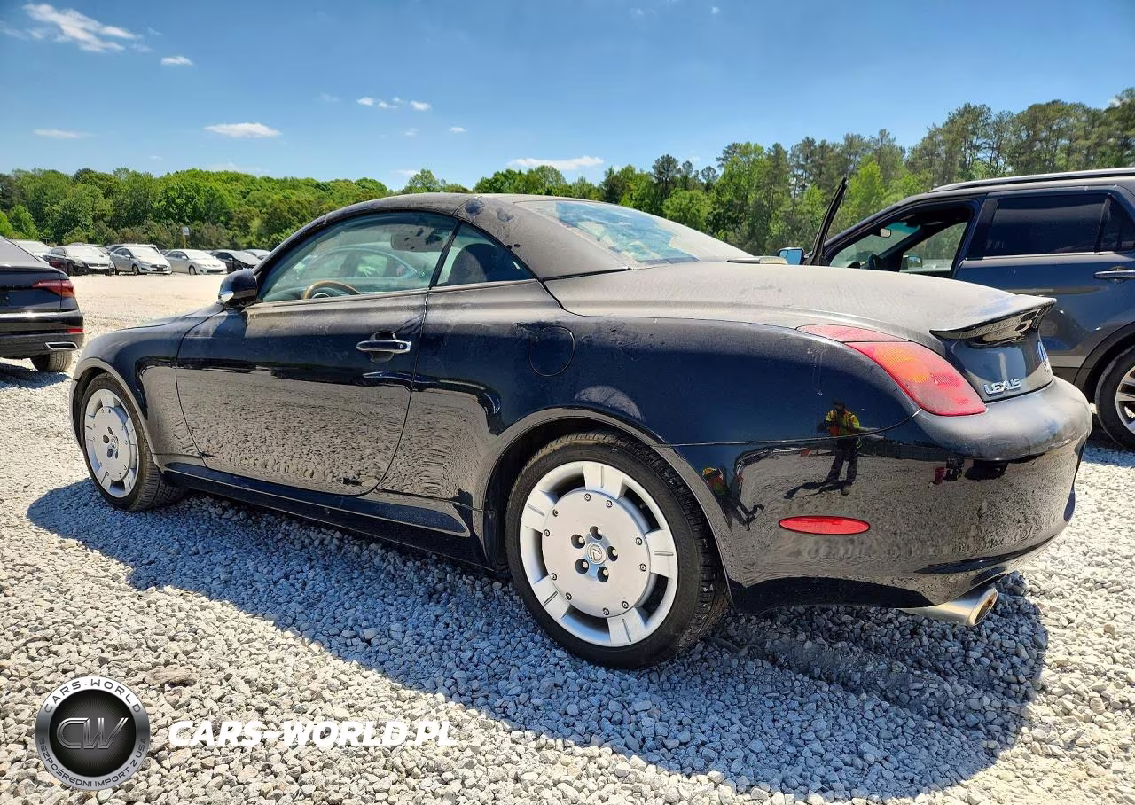 2003 Lexus Sc 430 VIN:JTHFN48Y930043705 - 2