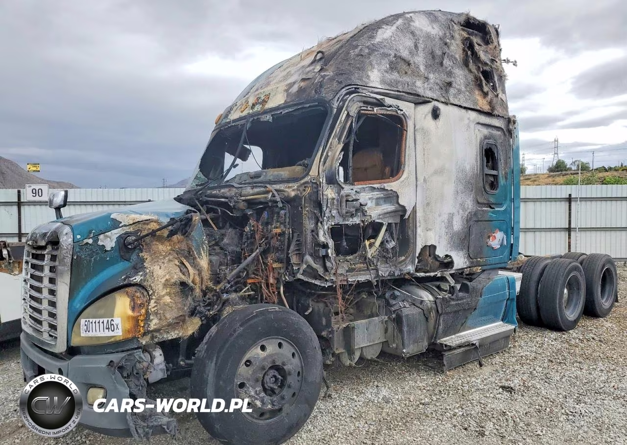 2012 Freightliner Cascadia Truck Cab And Chassis VIN:1FUJGLDRXCSBC3962 - 2