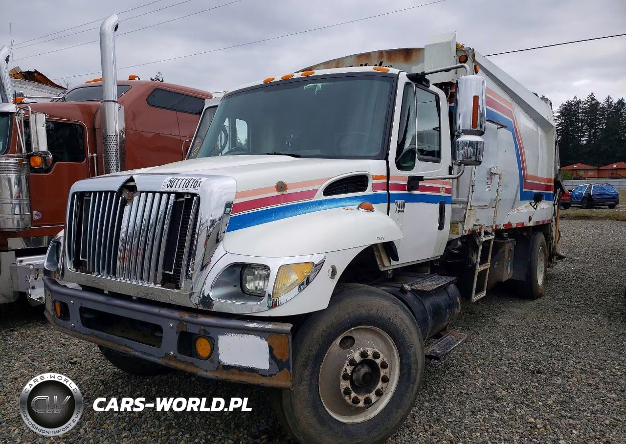 2007 International 7400 Refuse Truck VIN:1HTWCAAN47J408428 - 2