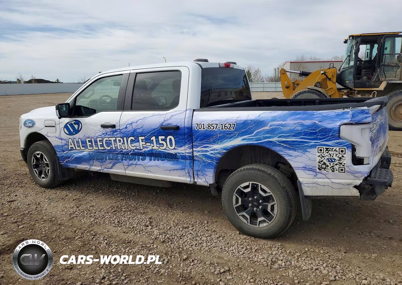 2023 Ford F150 Lightning Pro VIN:1FTVW1EL0PWG40648 - 2
