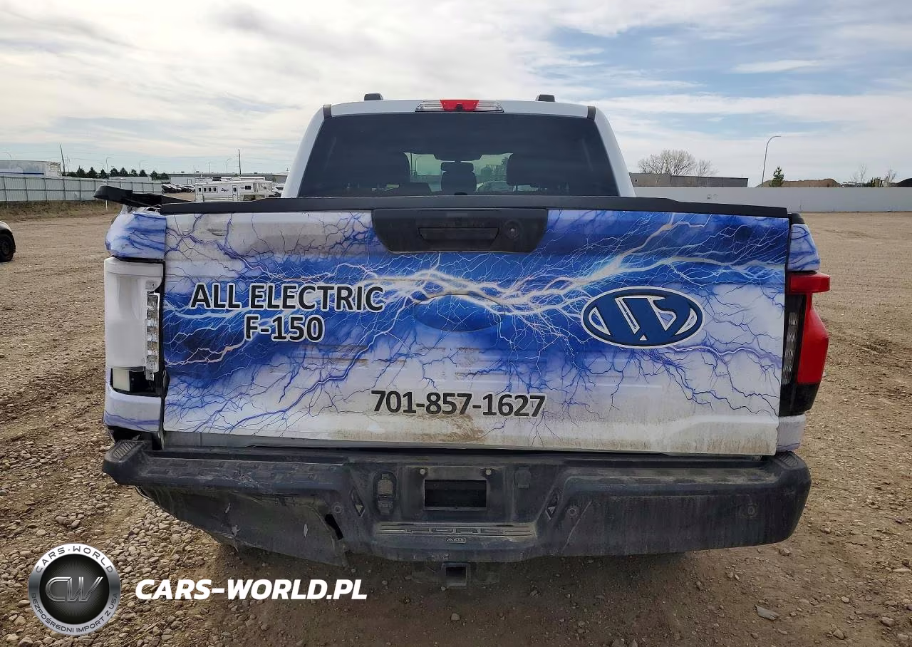 2023 Ford F150 Lightning Pro VIN:1FTVW1EL0PWG40648 - 6