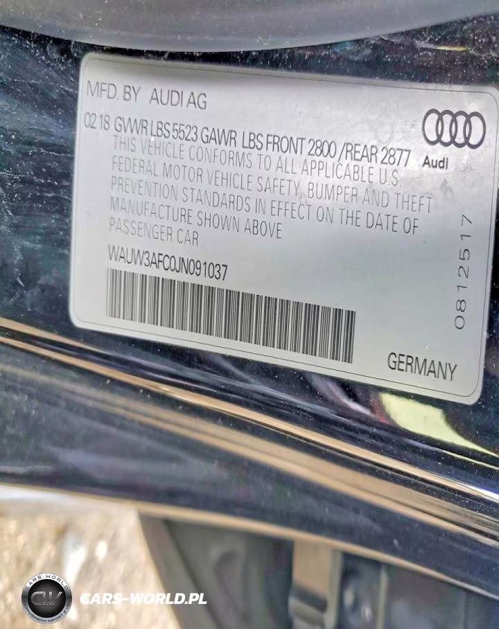 2018 Audi A7 Premium Plus VIN:WAUW3AFC0JN091037 - 12