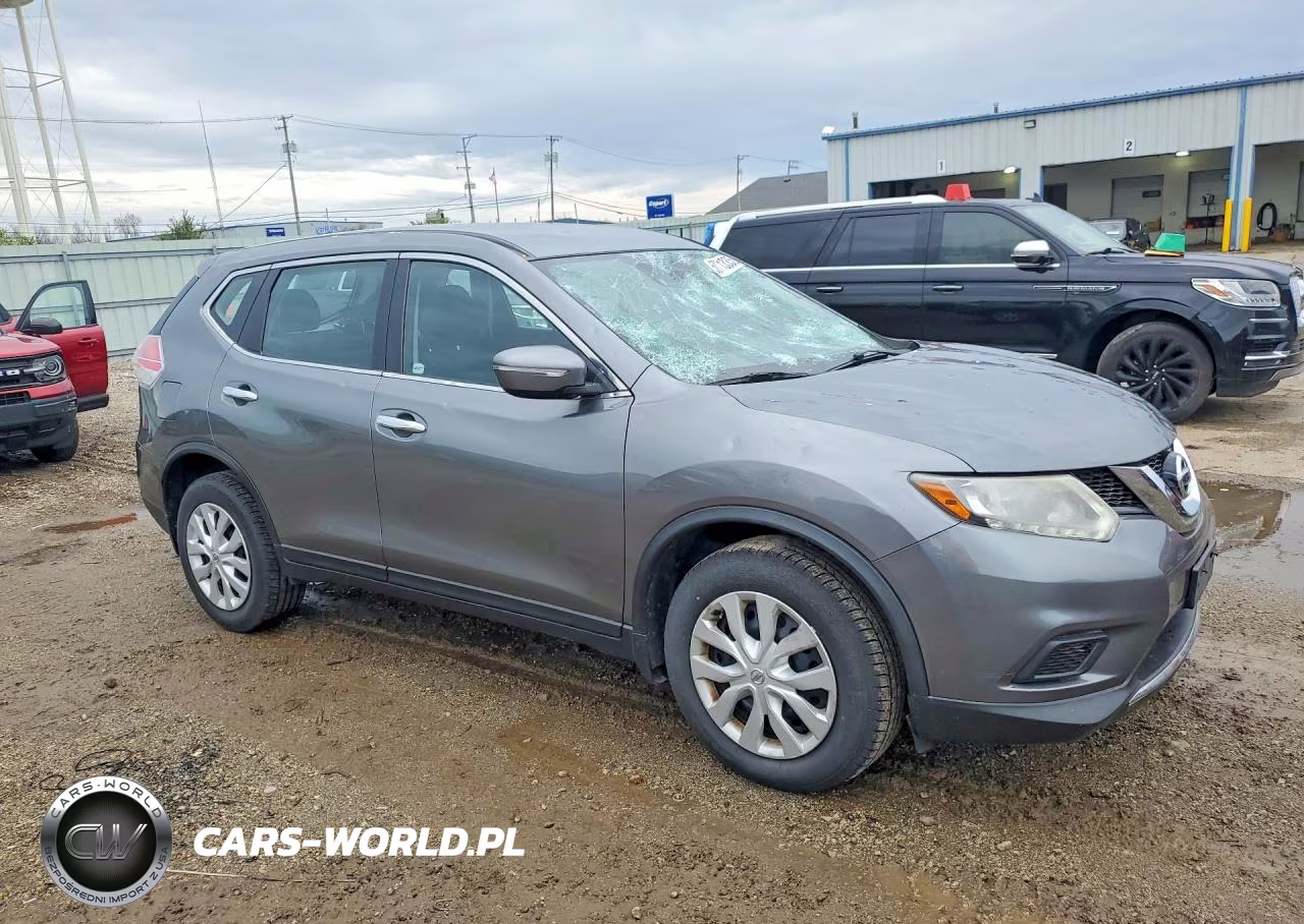 2015 Nissan Rogue S VIN:KNMAT2MV8FP584984 - 4