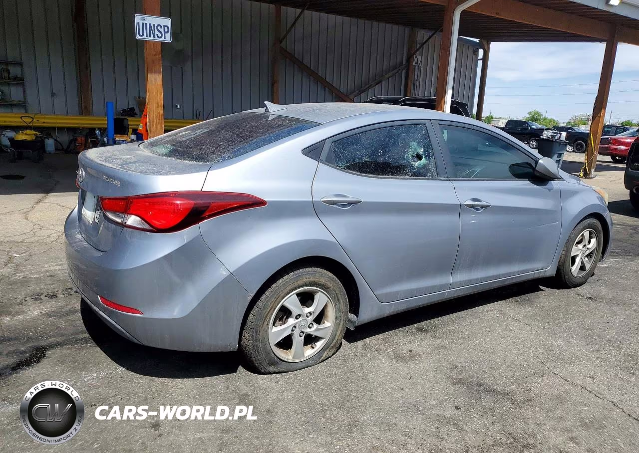 2015 Hyundai Elantra Se VIN:5NPDH4AE8FH652341 - 3