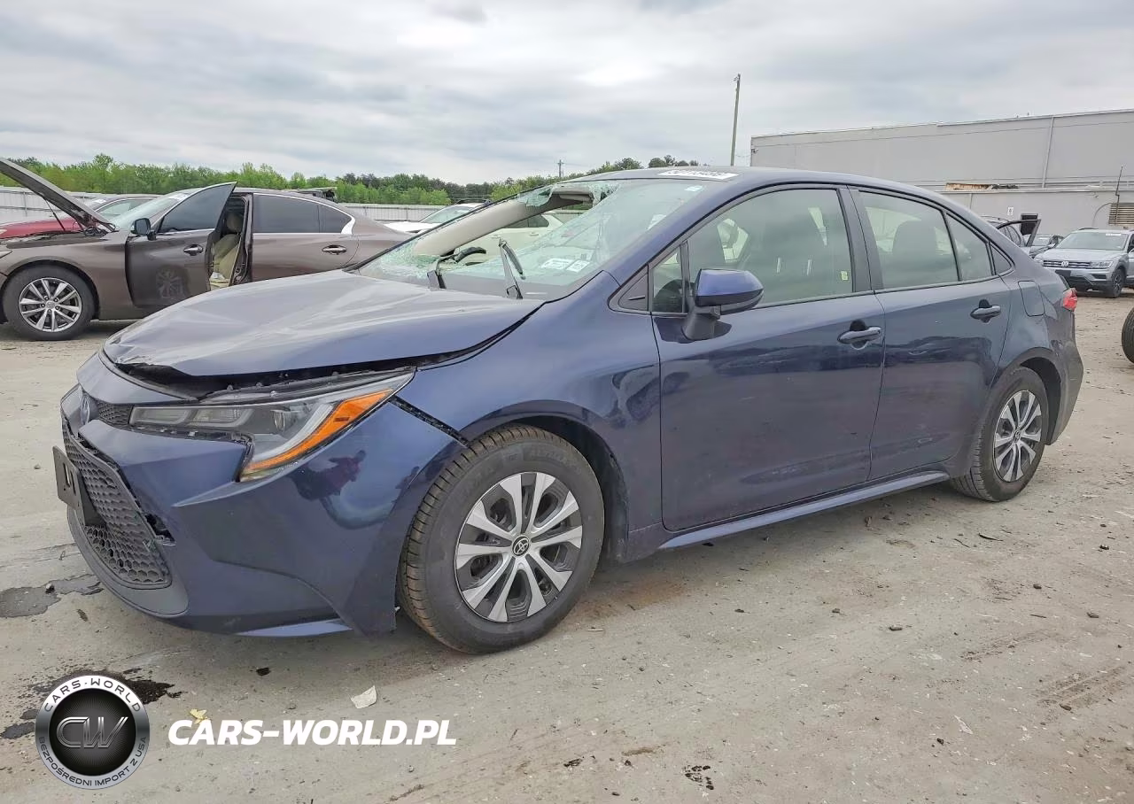 2022 Toyota Corolla Le VIN:JTDEAMDE6NJ061113 - 1