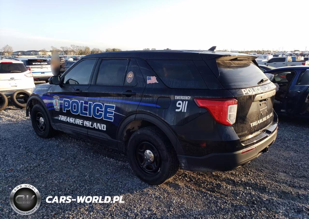 2023 Ford Explorer Police Interceptor VIN:1FM5K8AB7PGA35338 - 2