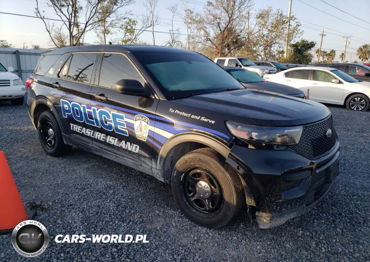 2023 Ford Explorer Police Interceptor VIN:1FM5K8AB7PGA35338 - 4