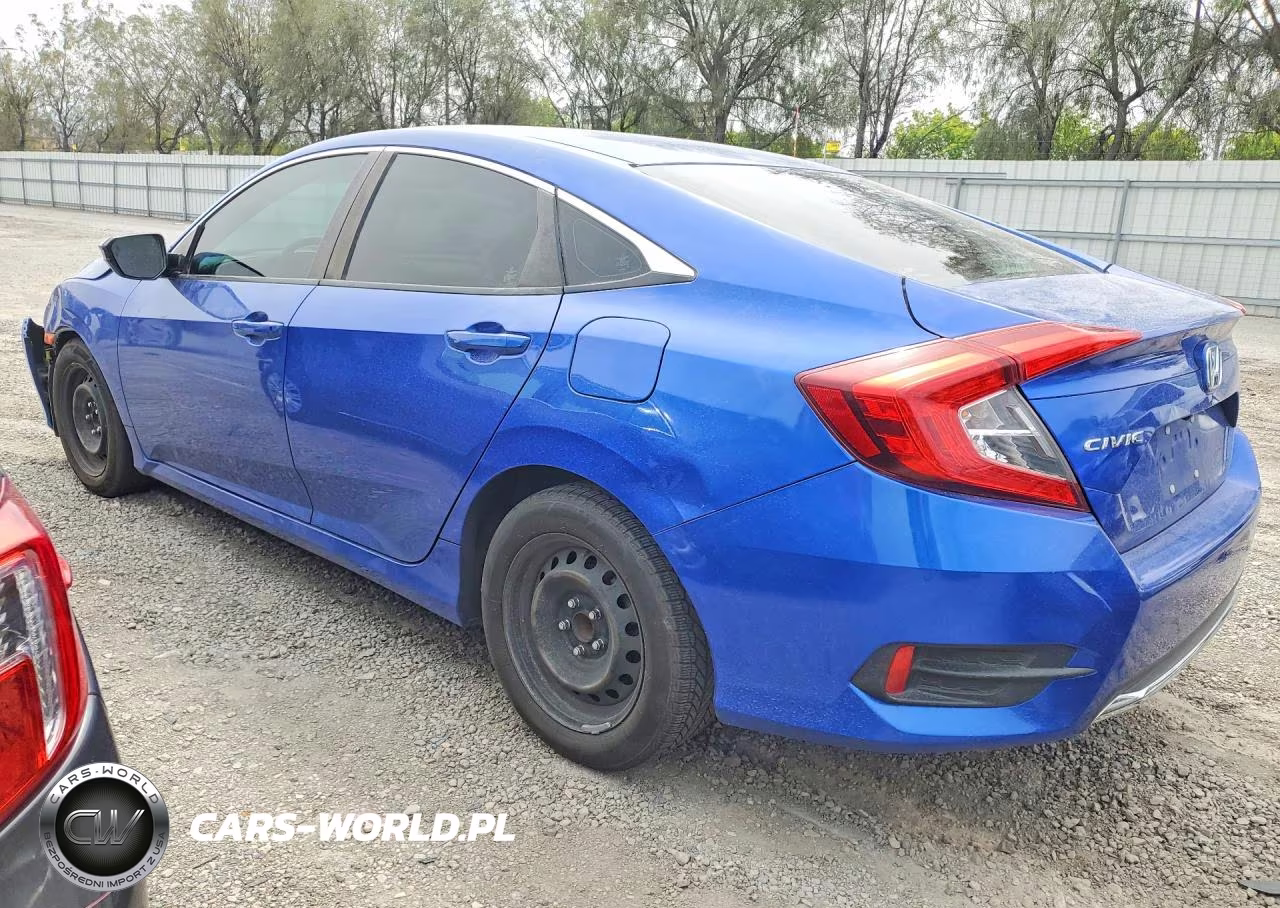 2019 Honda Civic Lx VIN:19XFC2F62KE022908 - 2