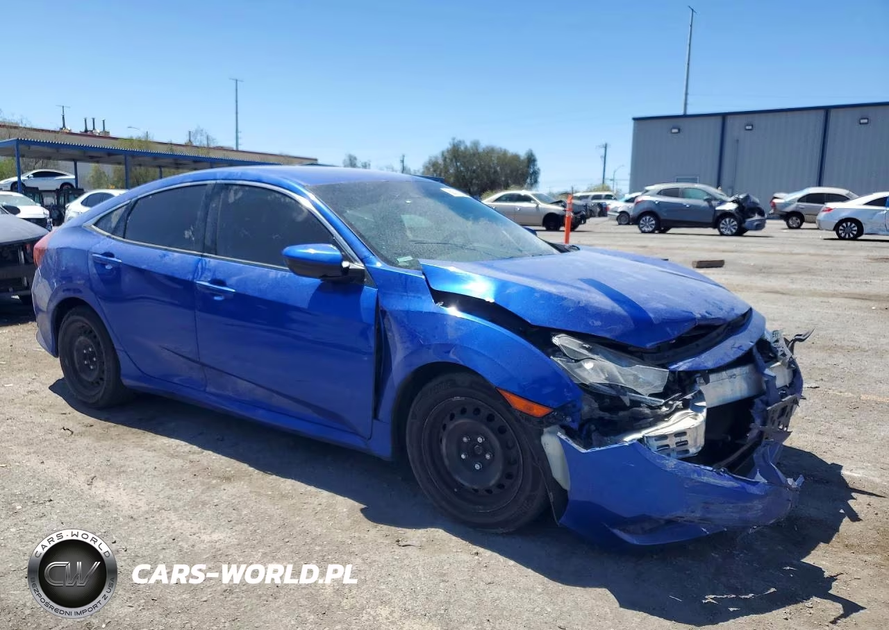 2019 Honda Civic Lx VIN:19XFC2F62KE022908 - 4