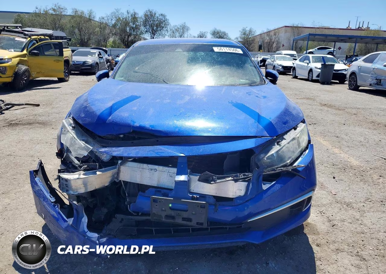 2019 Honda Civic Lx VIN:19XFC2F62KE022908 - 5