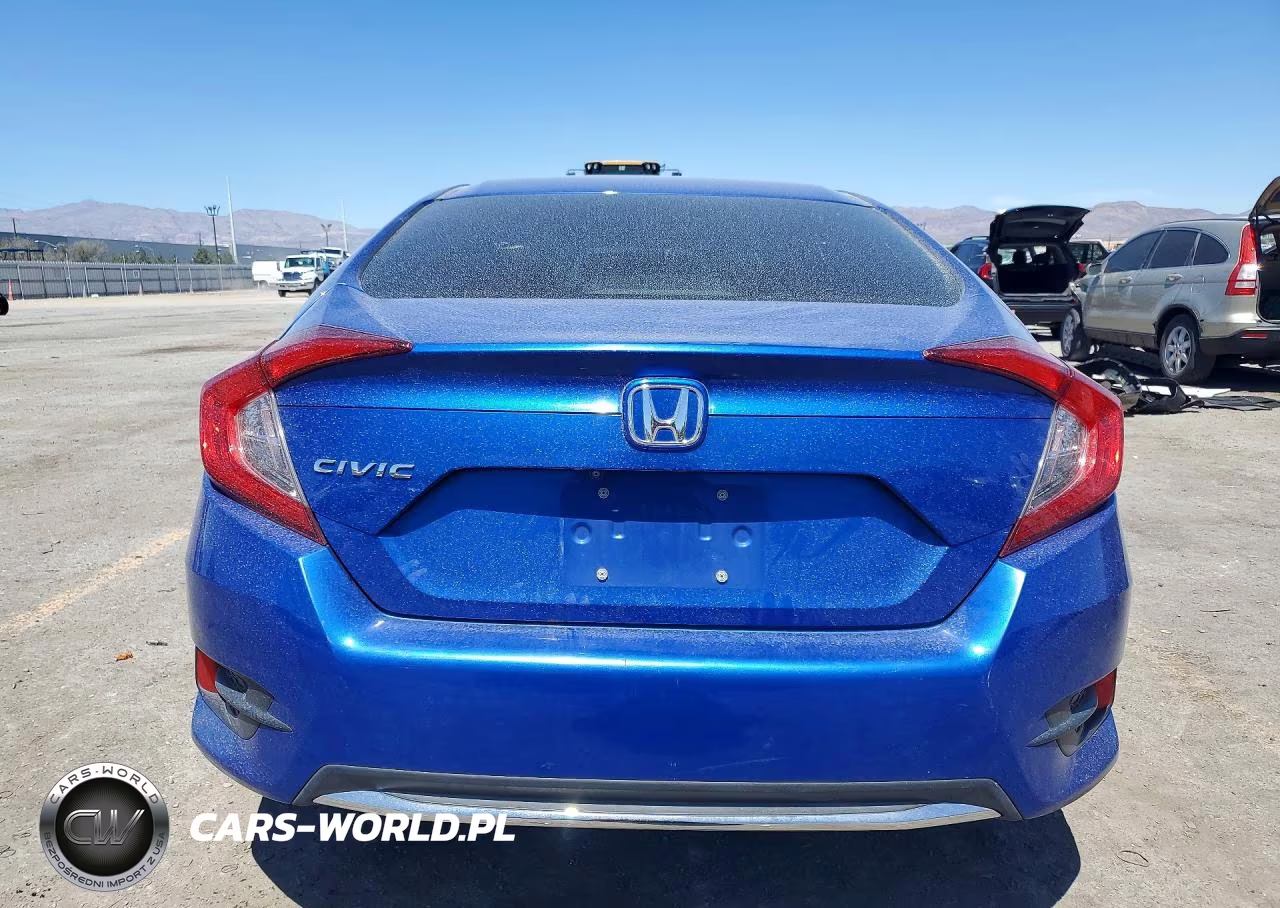 2019 Honda Civic Lx VIN:19XFC2F62KE022908 - 6