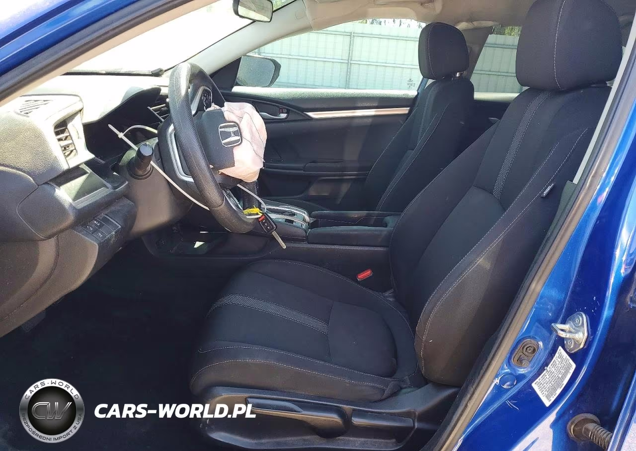 2019 Honda Civic Lx VIN:19XFC2F62KE022908 - 7