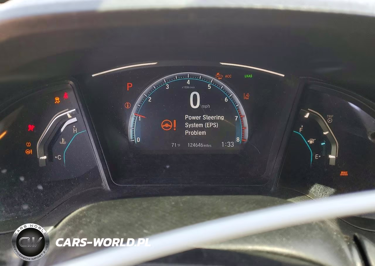 2019 Honda Civic Lx VIN:19XFC2F62KE022908 - 9