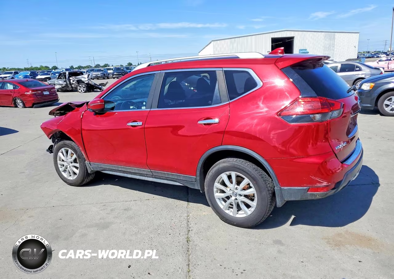 2017 Nissan Rogue Sv VIN:JN8AT2MV6HW263460 - 2