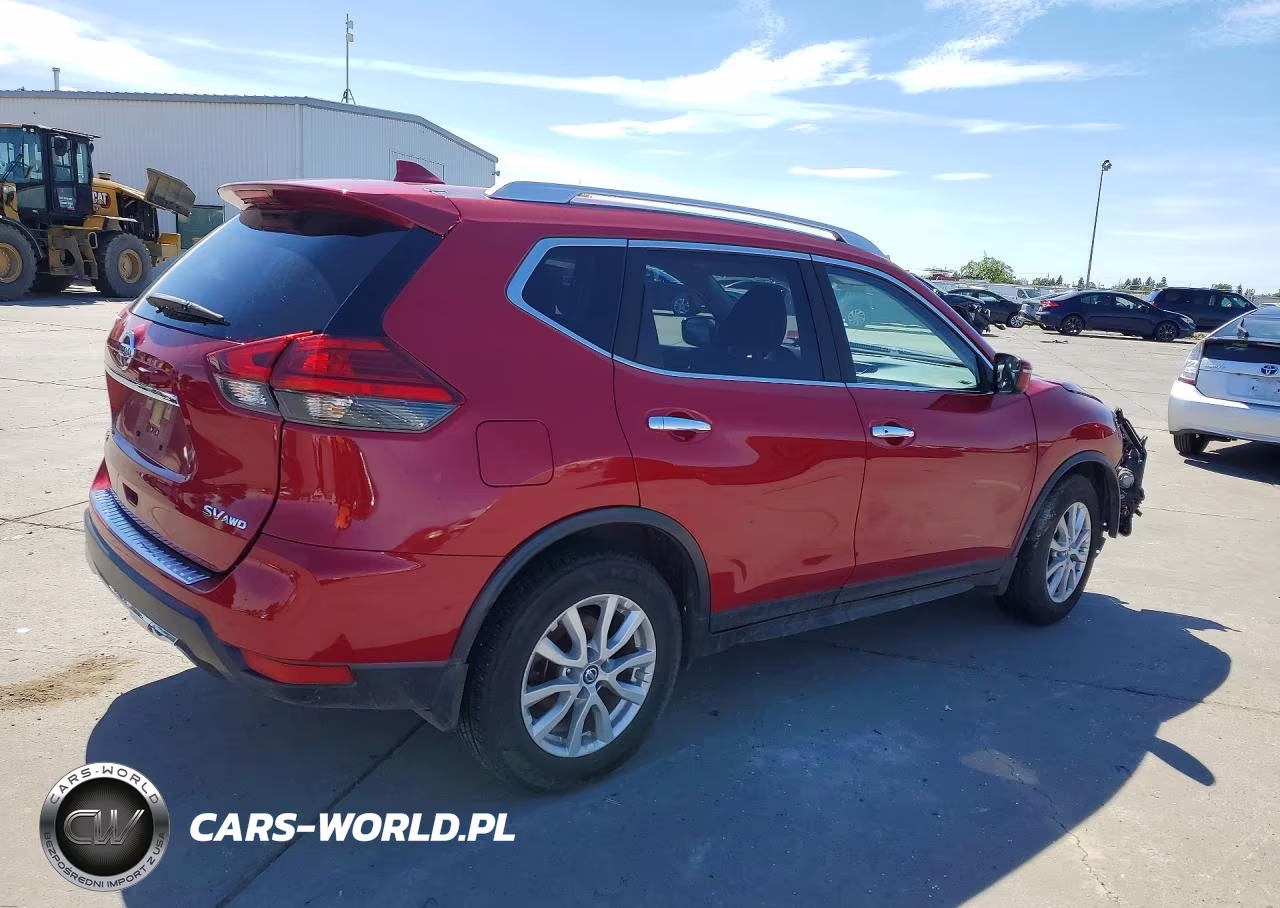 2017 Nissan Rogue Sv VIN:JN8AT2MV6HW263460 - 3