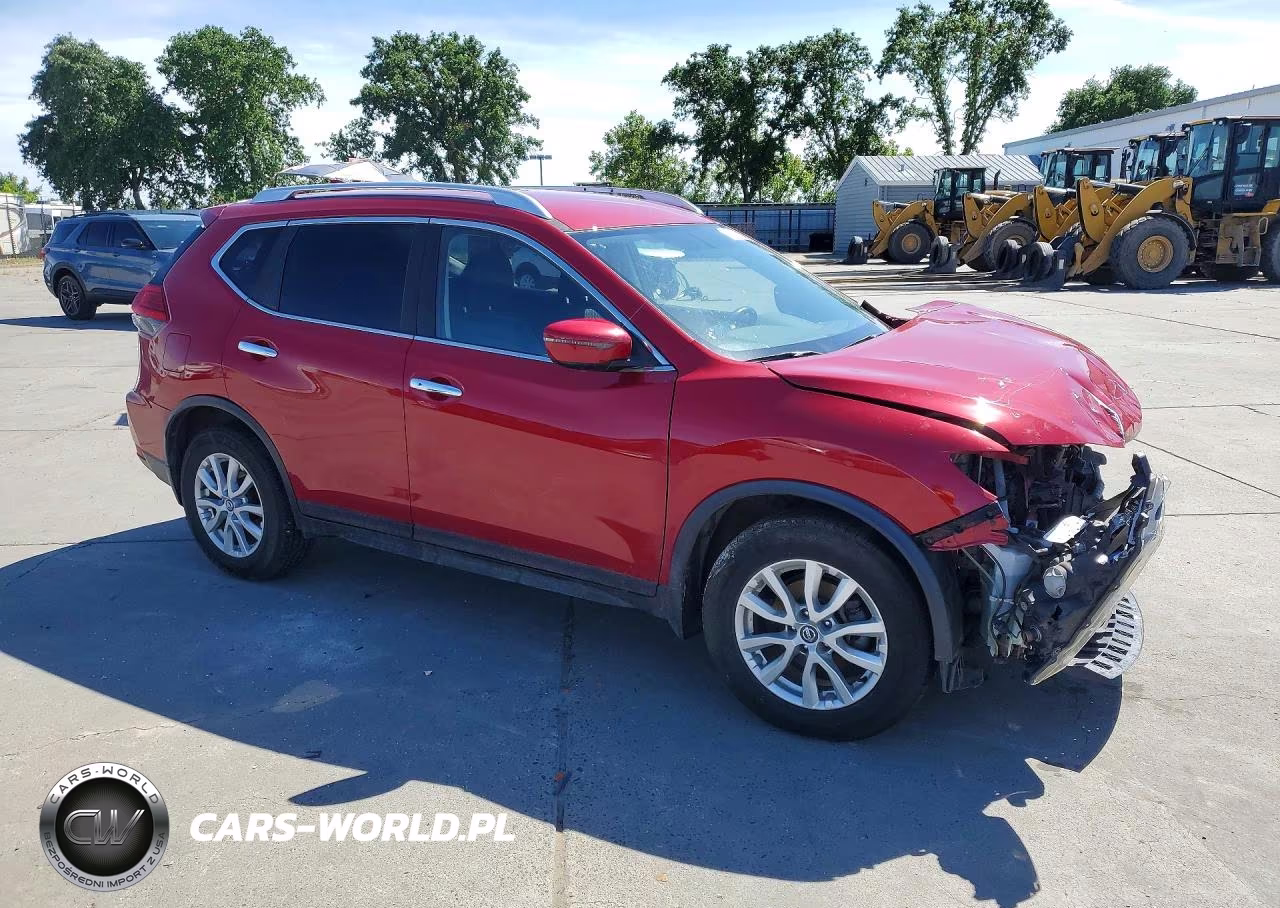 2017 Nissan Rogue Sv VIN:JN8AT2MV6HW263460 - 4