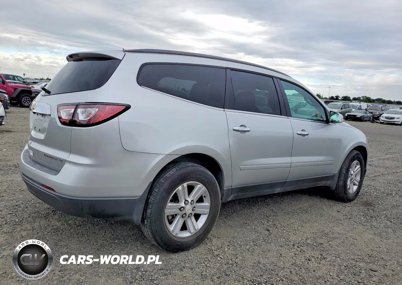 2013 Chevrolet Traverse Lt VIN:1GNKVJKD5DJ225490 - 3