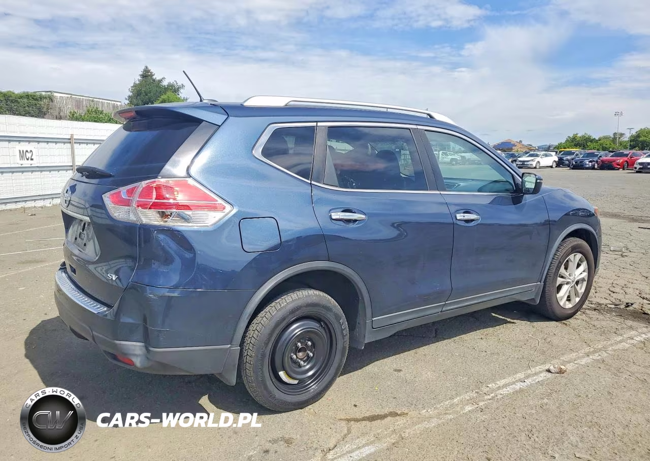 2016 Nissan Rogue Sv VIN:KNMAT2MT3GP727999 - 3