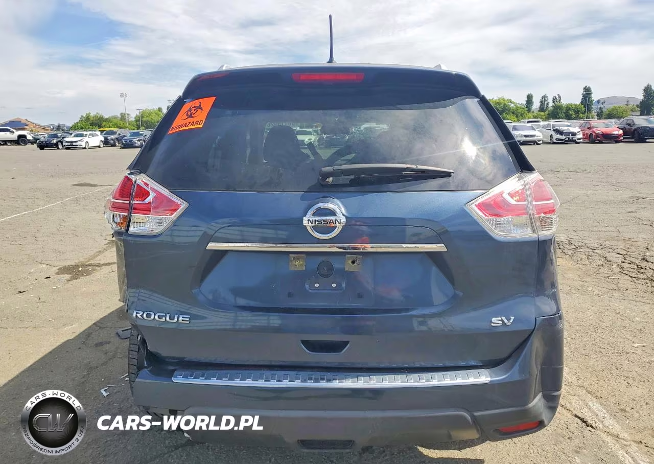 2016 Nissan Rogue Sv VIN:KNMAT2MT3GP727999 - 6