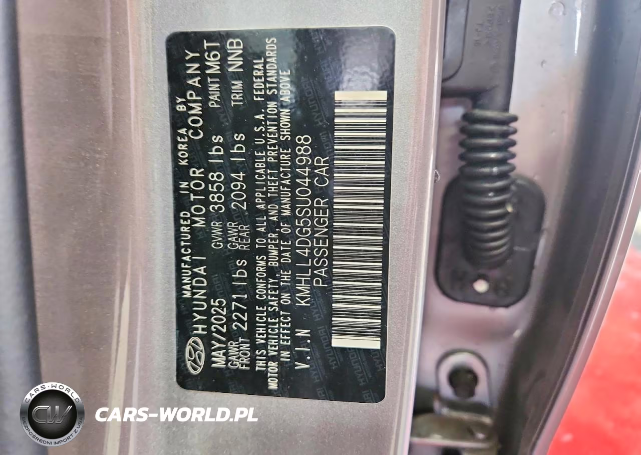2025 Hyundai Elantra Se VIN:KMHLL4DG5SU044988 - 12