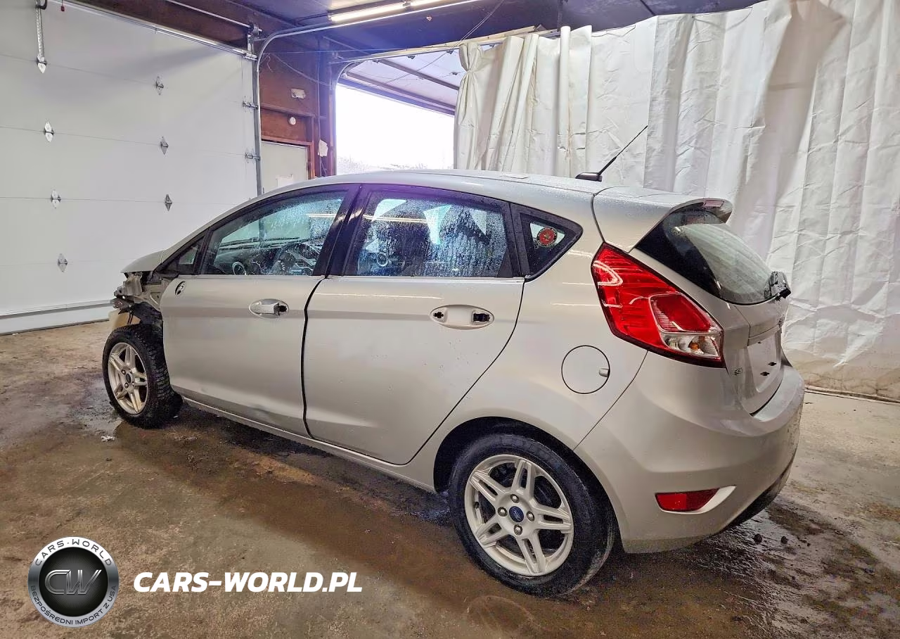 2019 Ford Fiesta Se VIN:3FADP4EJ6KM156328 - 2