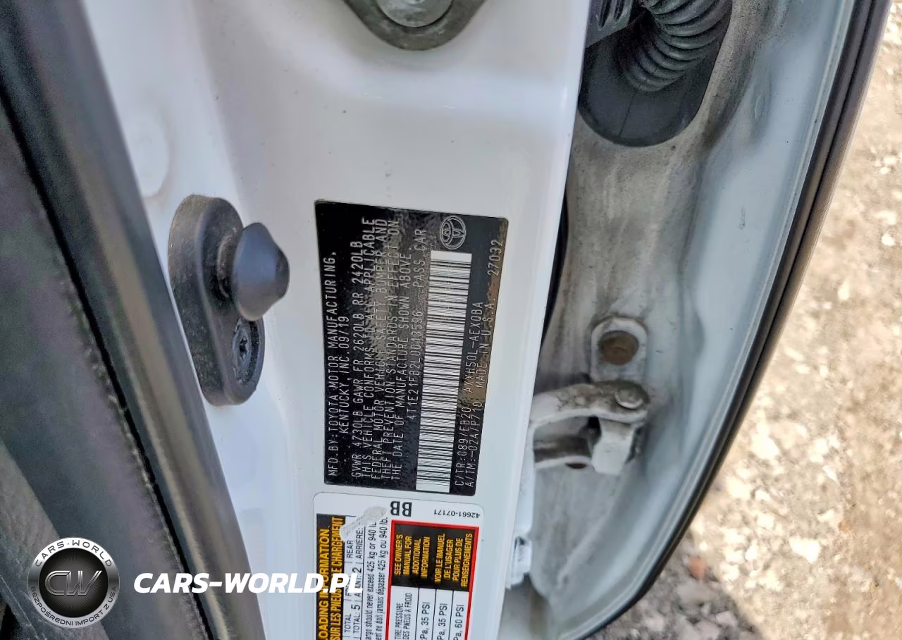 2020 Toyota Avalon Hybrid Xse VIN:4T1E21FB2LU013596 - 12