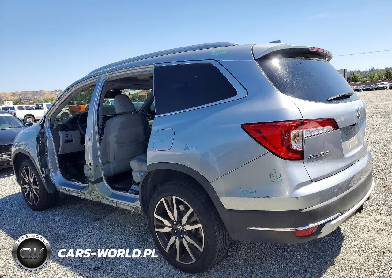 2021 Honda Pilot Elite VIN:5FNYF6H06MB034122 - 2