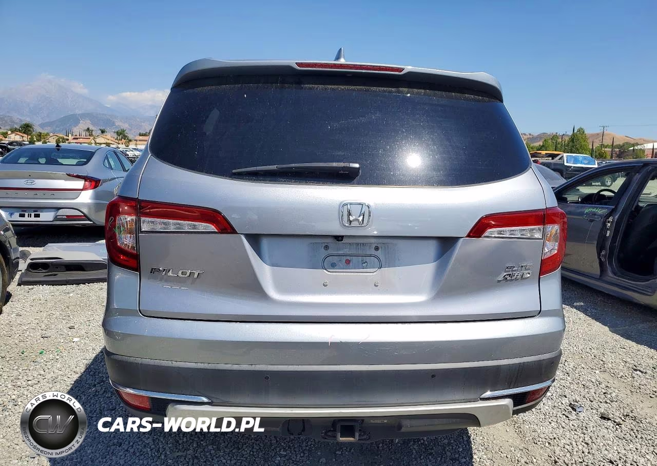 2021 Honda Pilot Elite VIN:5FNYF6H06MB034122 - 6