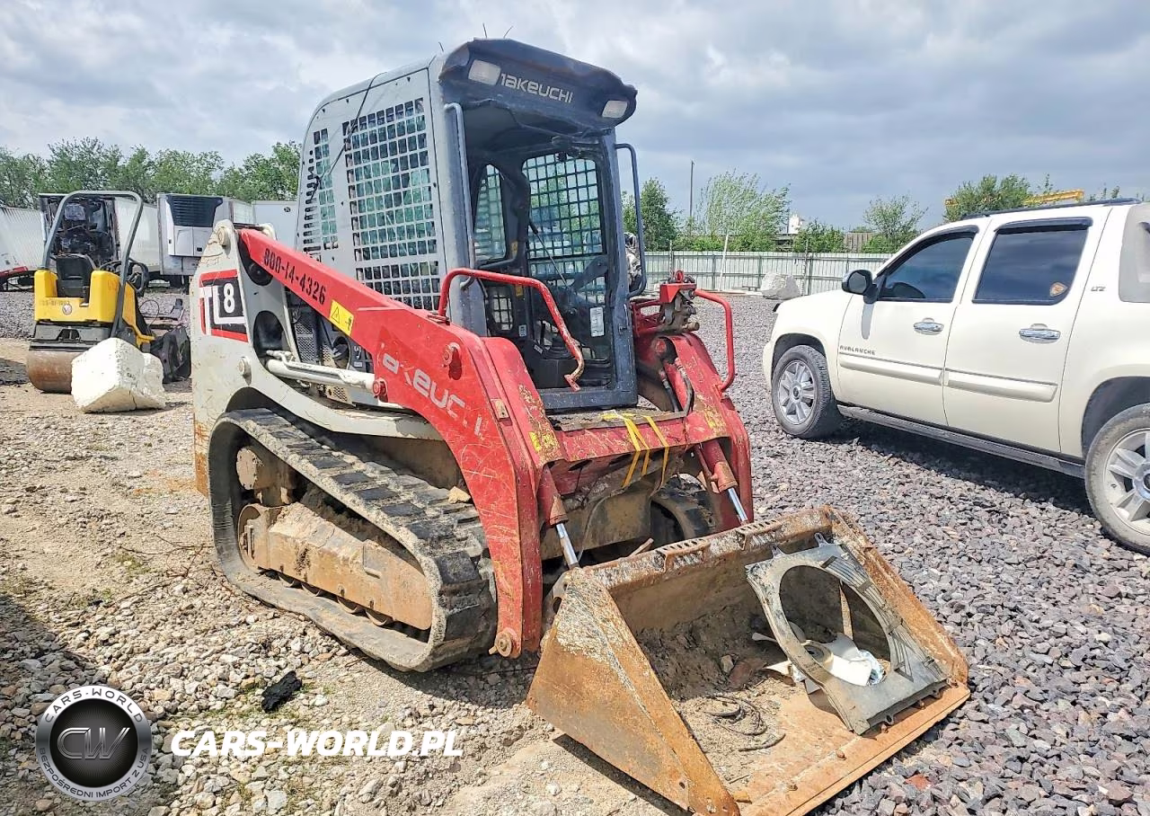 2016 Takeuchi Tl8 Tracked Skid Steer Loader