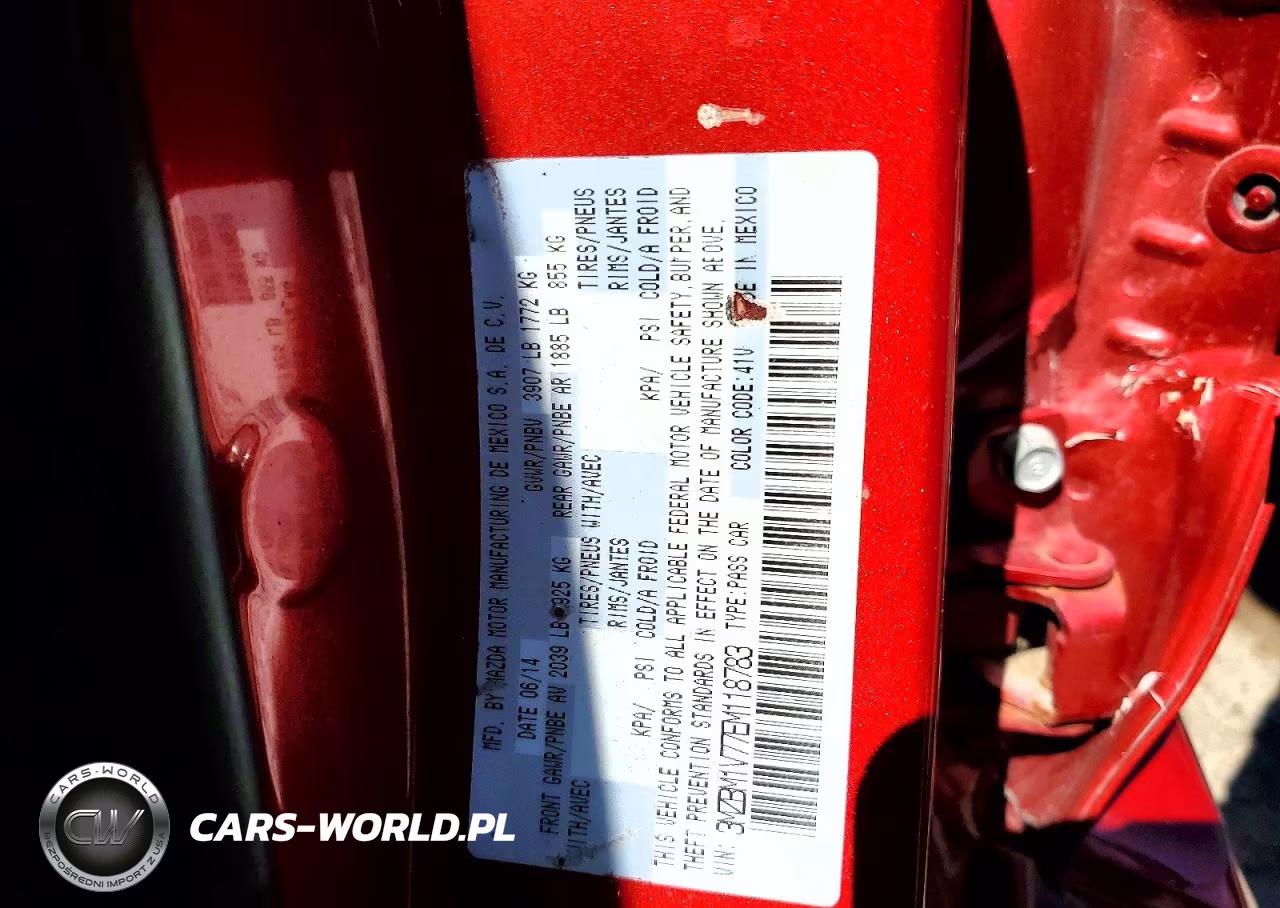 2014 Mazda Mazda3 I Touring VIN:3MZBM1V77EM118783 - 12