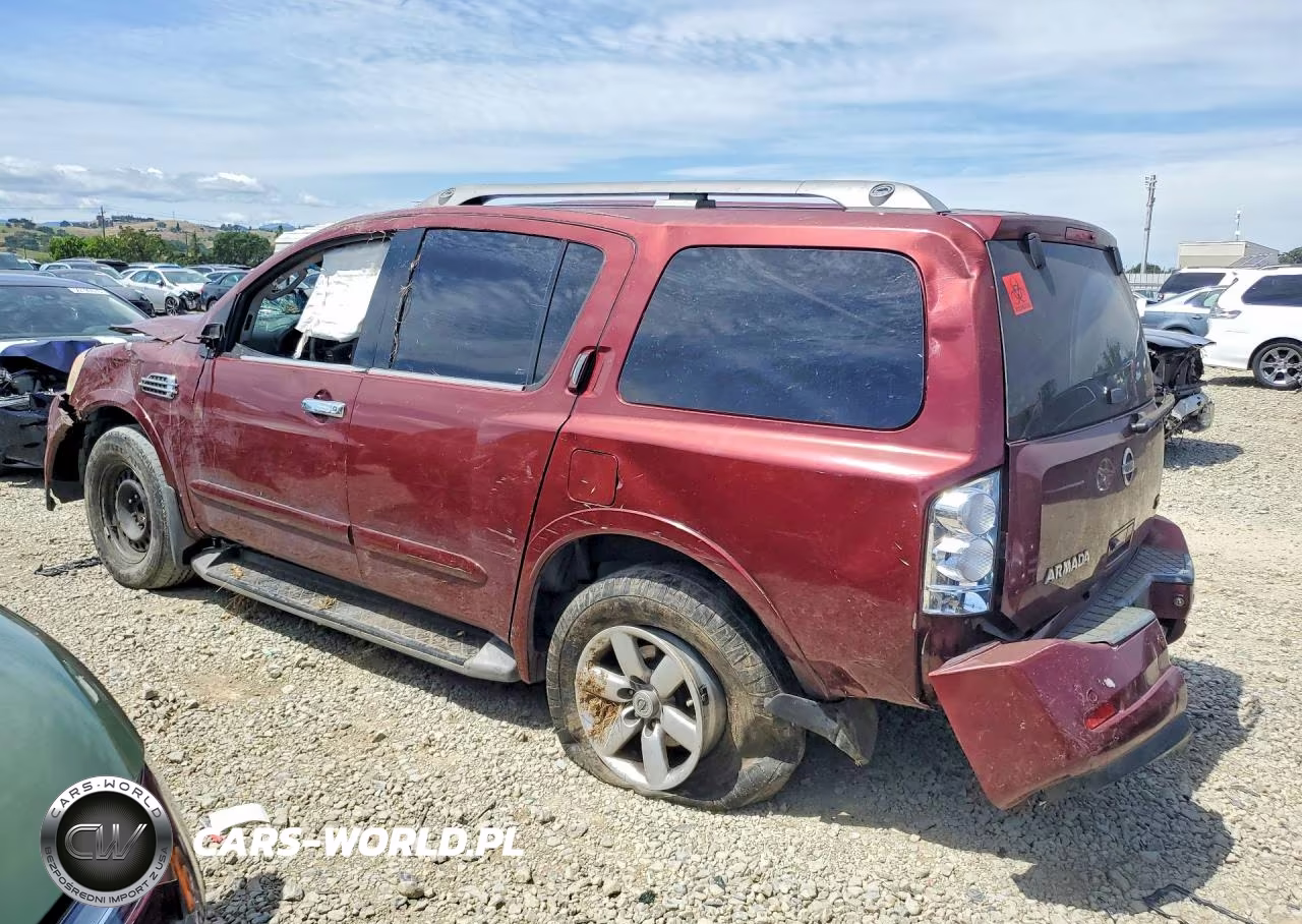 2010 Nissan Armada Se VIN:5N1AA0ND7AN615013 - 2