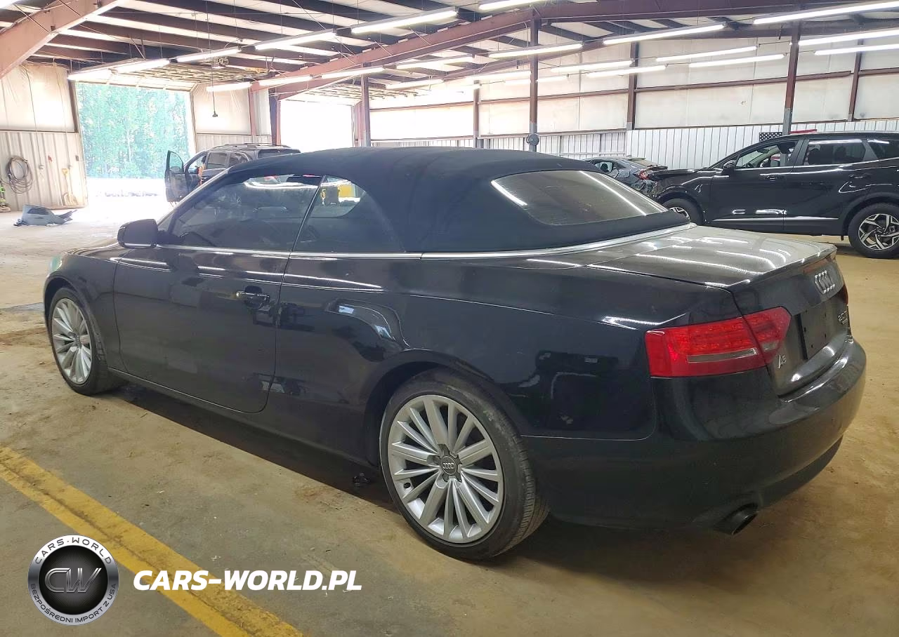 2012 Audi A5 Premium VIN:WAUVFAFH2CN001257 - 2