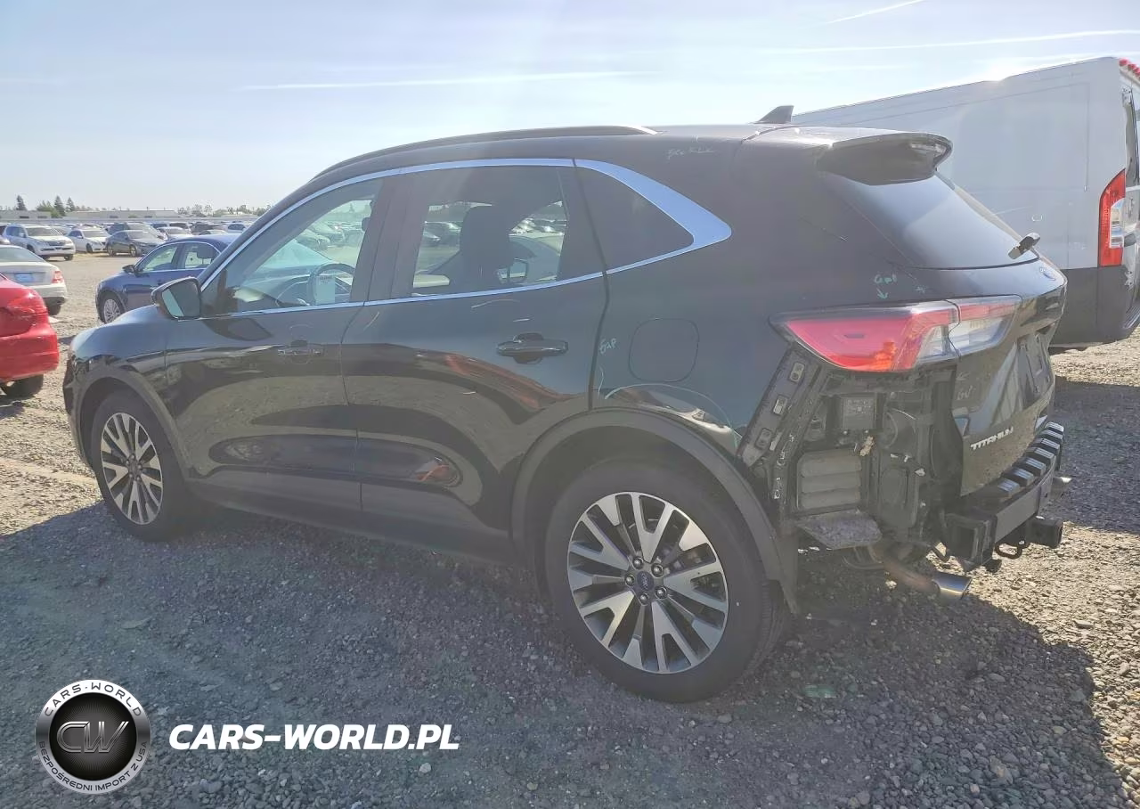 2020 Ford Escape Titanium VIN:1FMCU9J98LUA81387 - 2