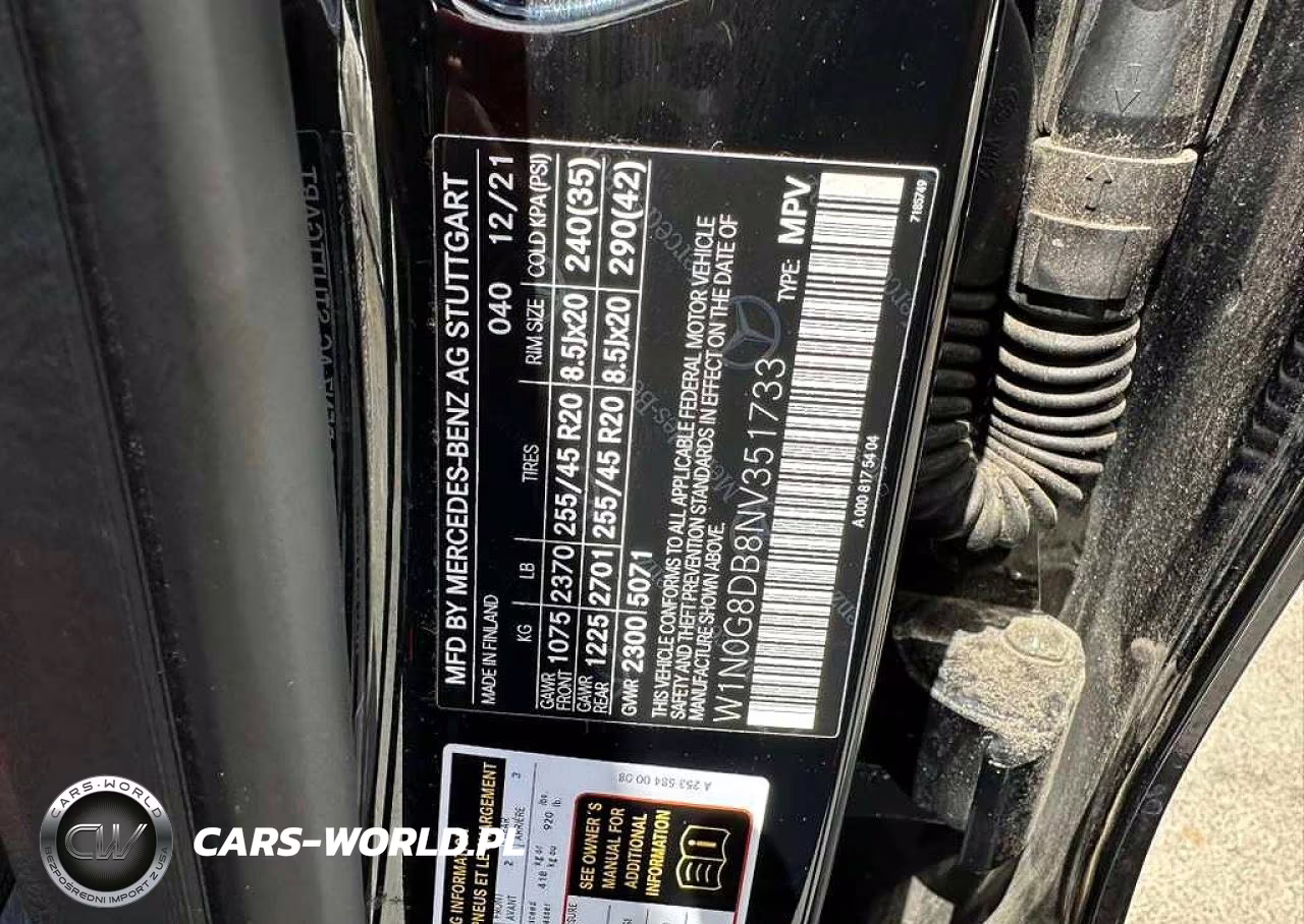 2022 Mercedes-Benz Glc 300 VIN:W1N0G8DB8NV351733 - 10