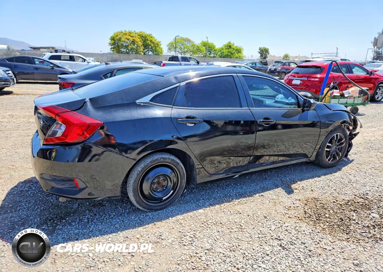 2020 Honda Civic Lx VIN:19XFC2F68LE004043 - 3