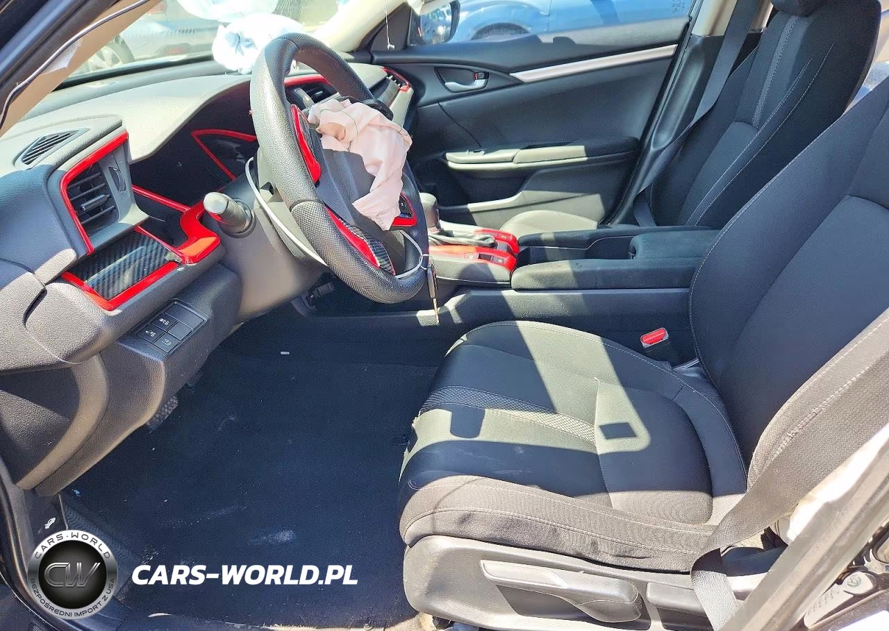2020 Honda Civic Lx VIN:19XFC2F68LE004043 - 7