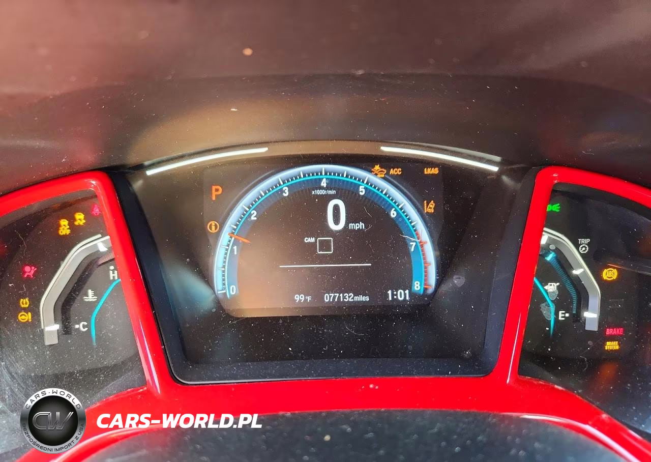2020 Honda Civic Lx VIN:19XFC2F68LE004043 - 9